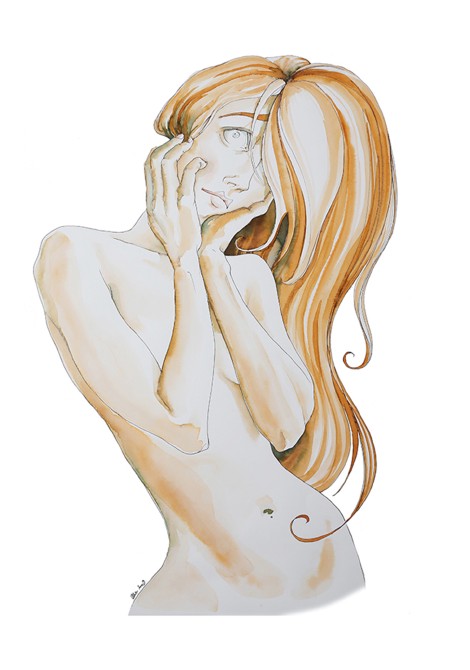 Barbies Série - Encres sur papier - 